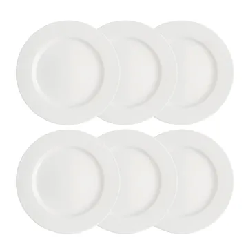 Talerze Swedish Grace 27 cm 6 szt.snow (biały) - Rörstrand