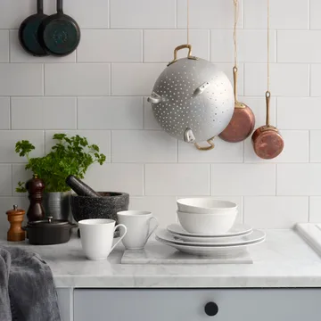 Talerze Swedish Grace 27 cm 6 szt.snow (biały) - Rörstrand