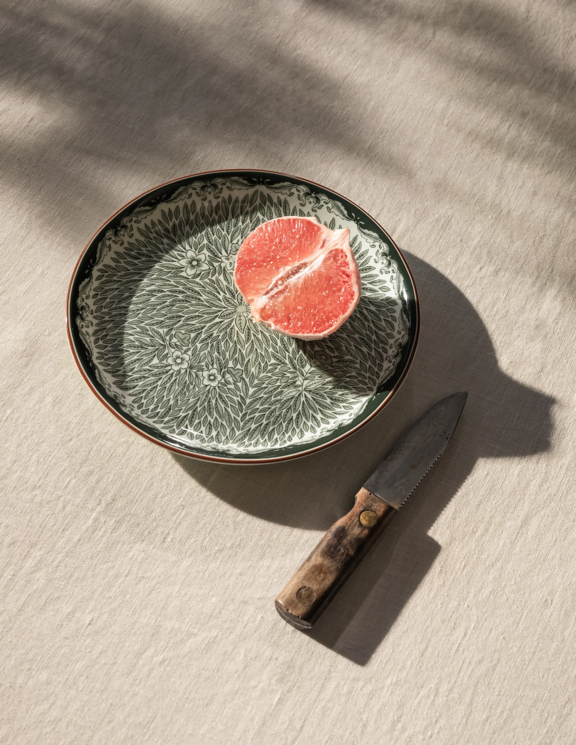 Talerzyk Ostindia Floris Ø16 cm, Zielony Rörstrand