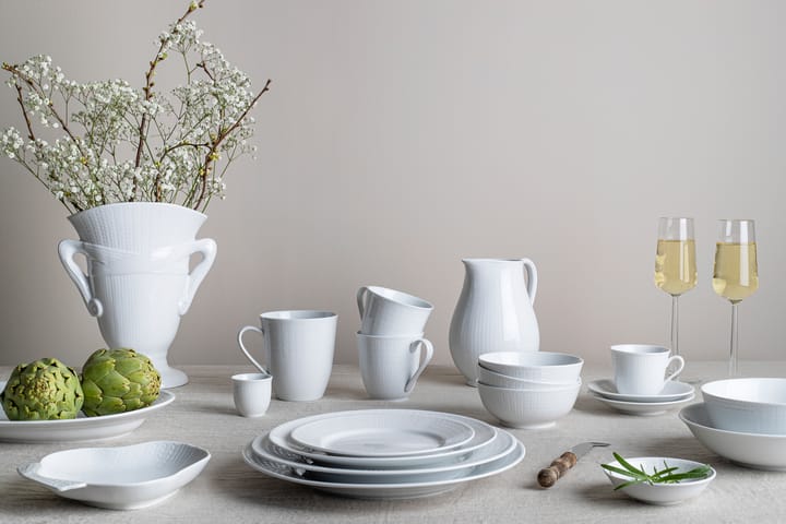 Wazon Swedish Grace 26 cm, Śnieg (biały) Rörstrand