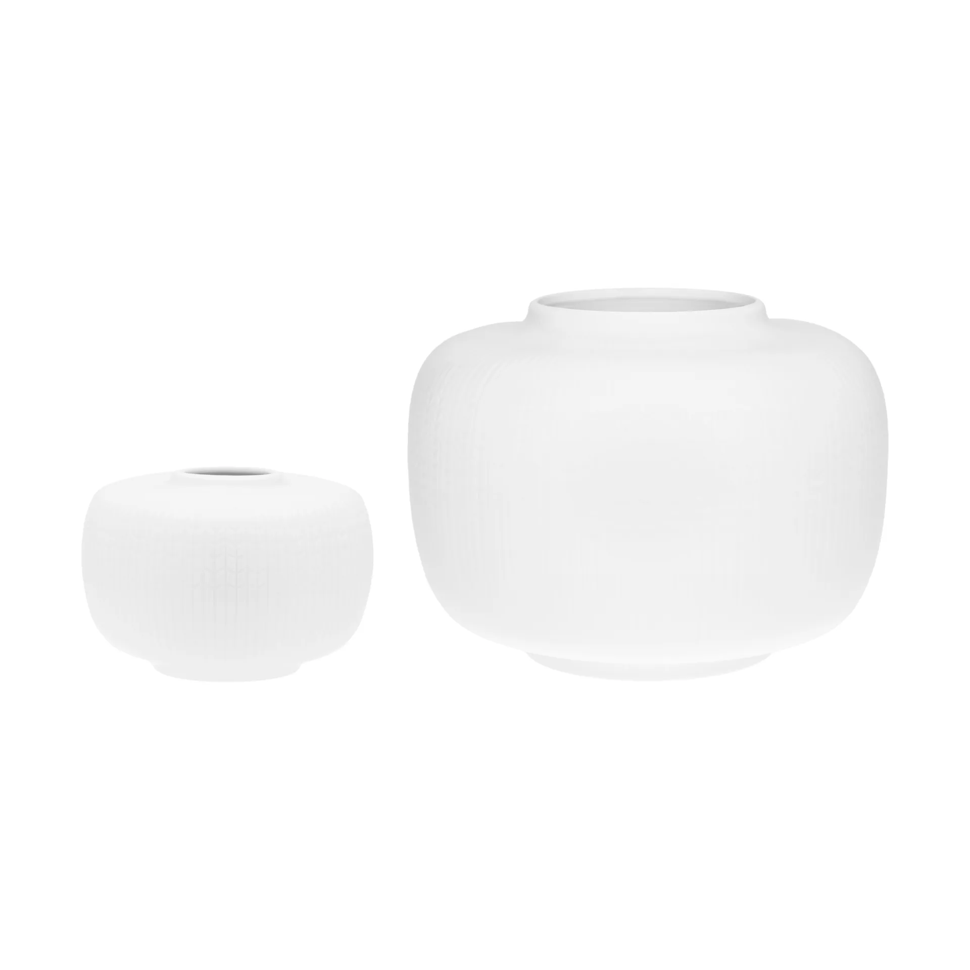 Wazon Swedish Grace 9 cm, Snow (biały) Rörstrand