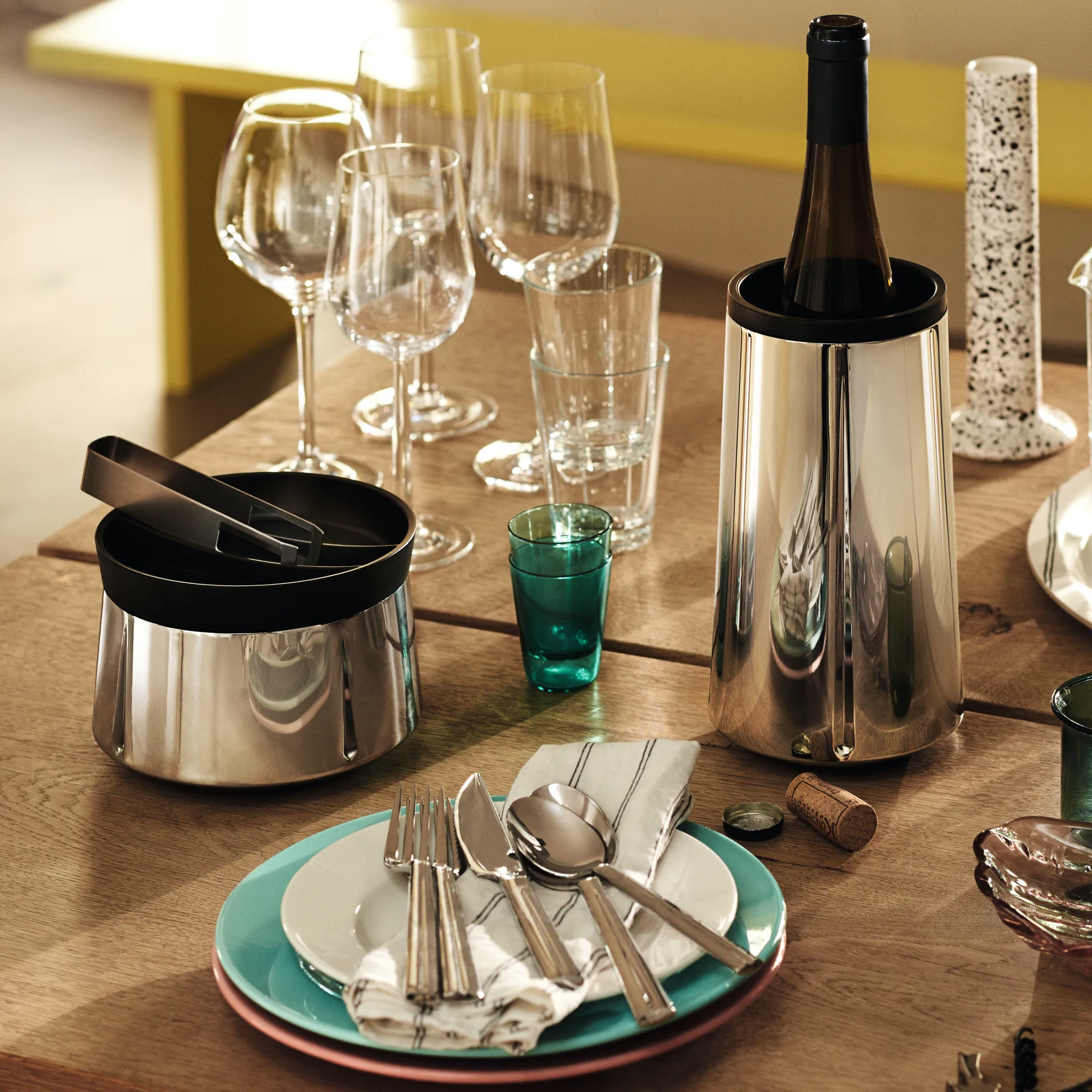 Chłodziarka do wina Grand Cru, Stal nierdzewna Rosendahl