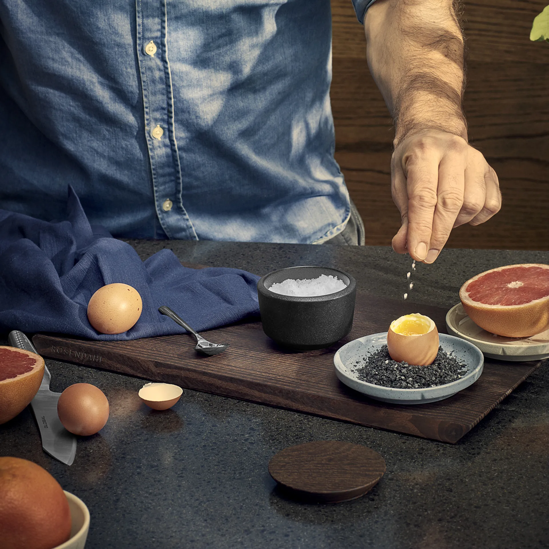 Deska do krojenia Rå 44x25 cm, Termo Ask Rosendahl