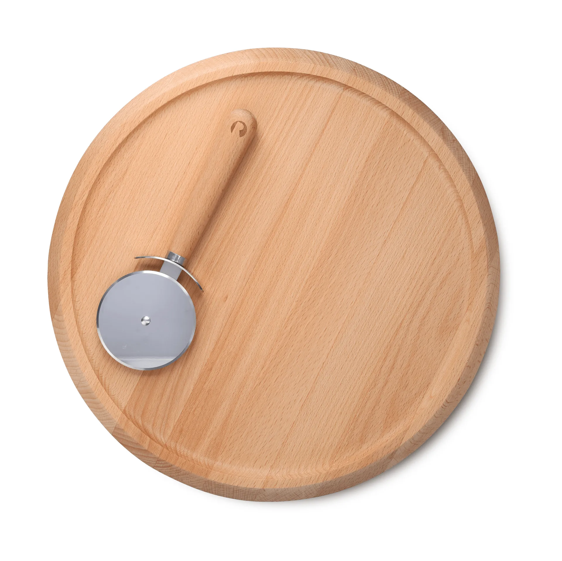 Deska do pizzy i nóż do pizzy Grand Cru, Bukowa, Ø35 cm Rosendahl
