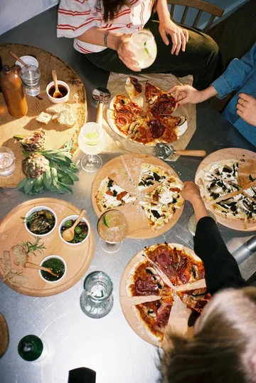 Deska do pizzy i nóż do pizzy Grand Cru - Bukowa, Ø35 cm - Rosendahl