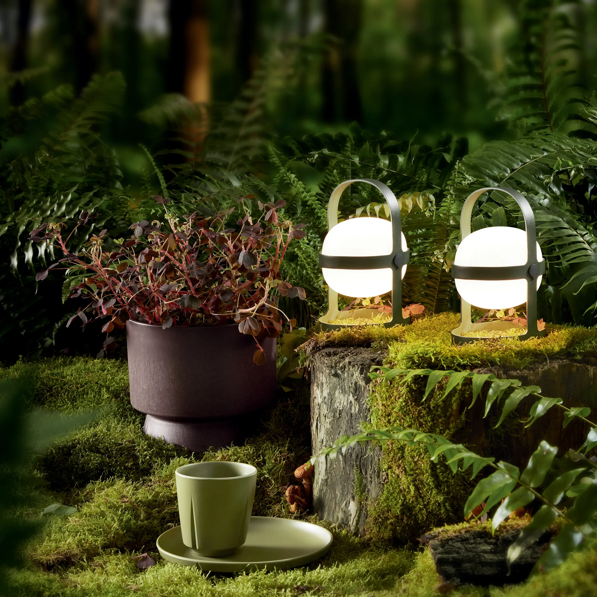 Doniczka Ro Ø19 cm, Bordeaux Rosendahl