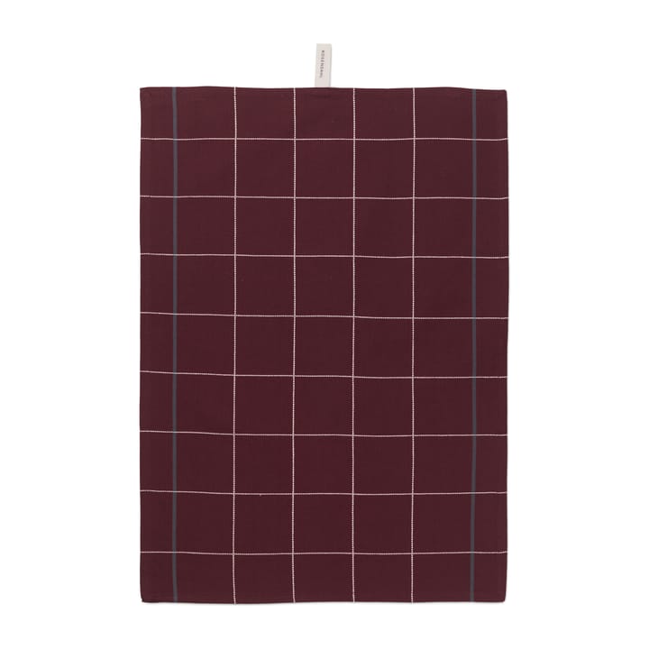 Gamma ręcznik kuchenny 50x70 cm - Bordeaux - Rosendahl