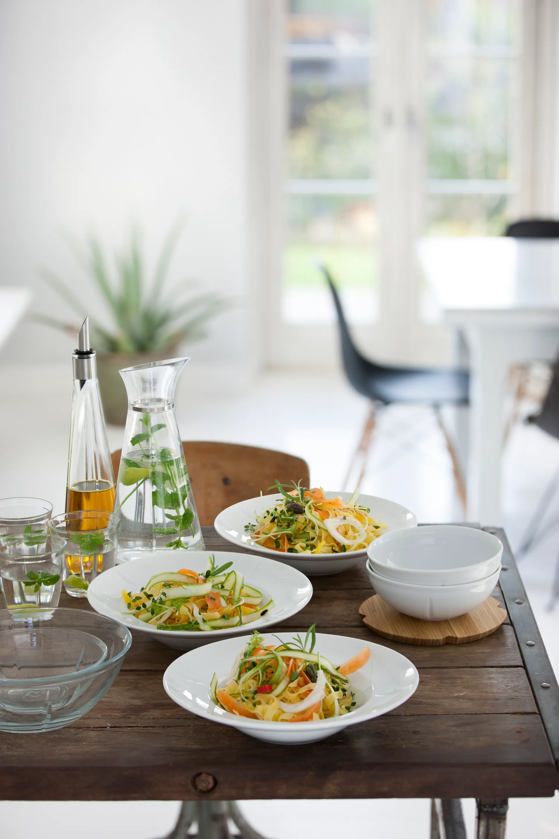 Głęboki talerz Grand Cru Soft Ø25 cm, Biały Rosendahl