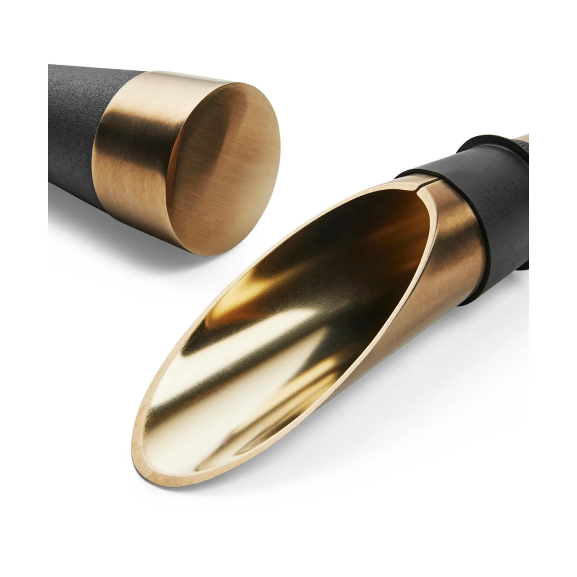 Grand Cru Bareware korek do wina i dziobek do nalewania 2 części, Stal patynowana na czarno Rosendahl