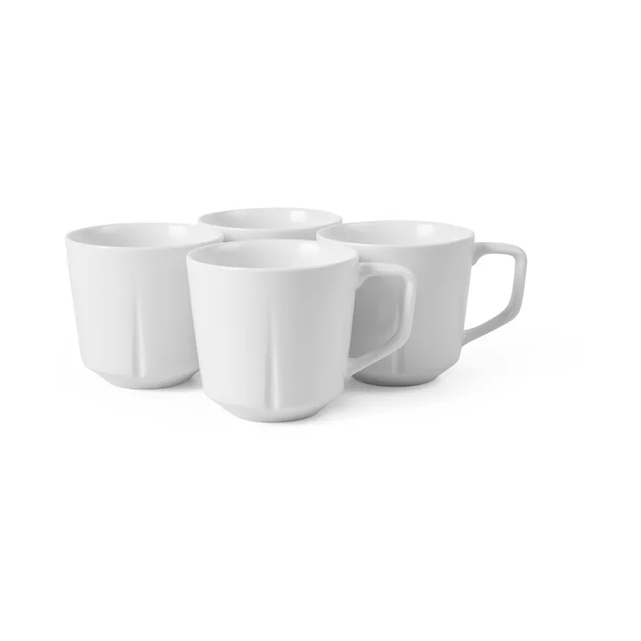 Grand Cru essentials kubek 300 ml, zestaw 4 szt. - Biały - Rosendahl