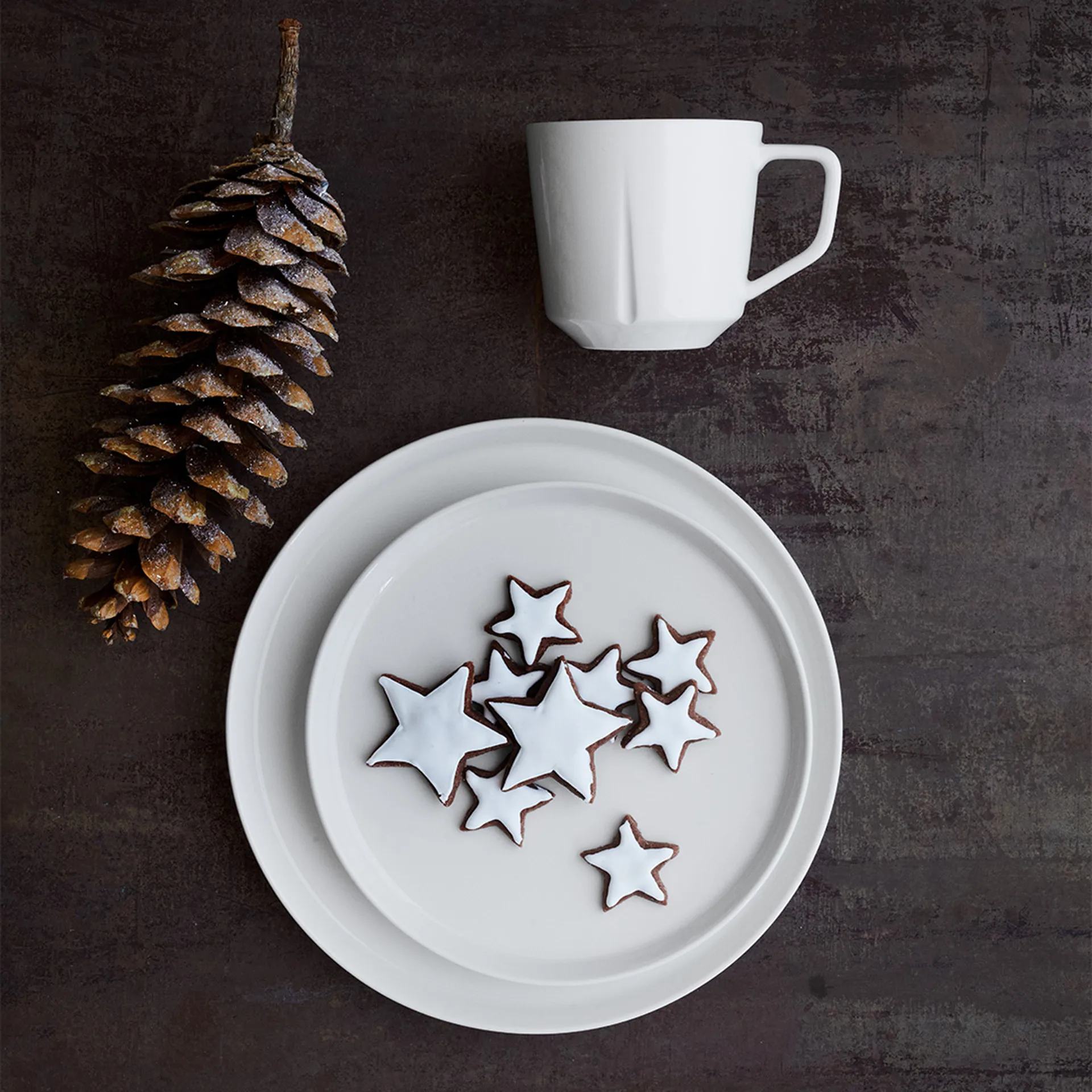 Grand Cru essentials talerz obiadowy Ø20,5 4 szt, Biały Rosendahl