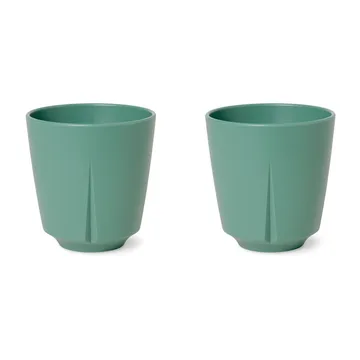 Grand Cru Take kubek 300 ml, 2‑pak - Ciemnozielony - Rosendahl