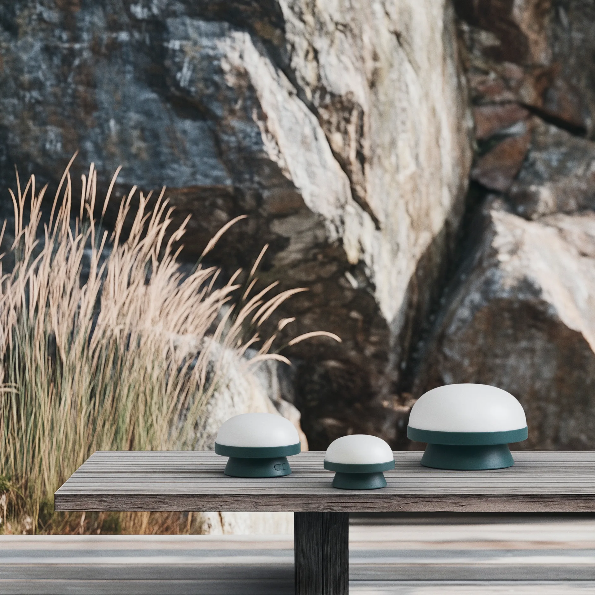 Lampa solarna Soft Spot Dots Ø11,5 cm, Forest green Rosendahl