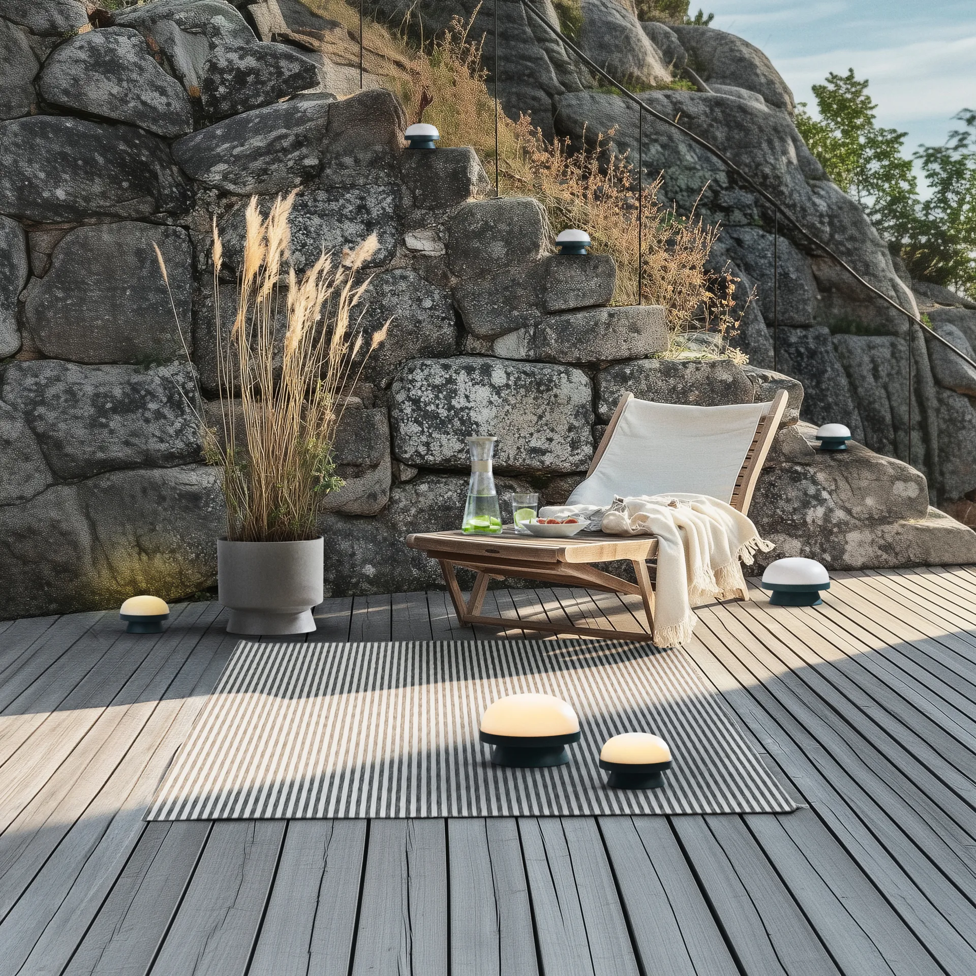 Lampa solarna Soft Spot Dots Ø11,5 cm, Forest green Rosendahl