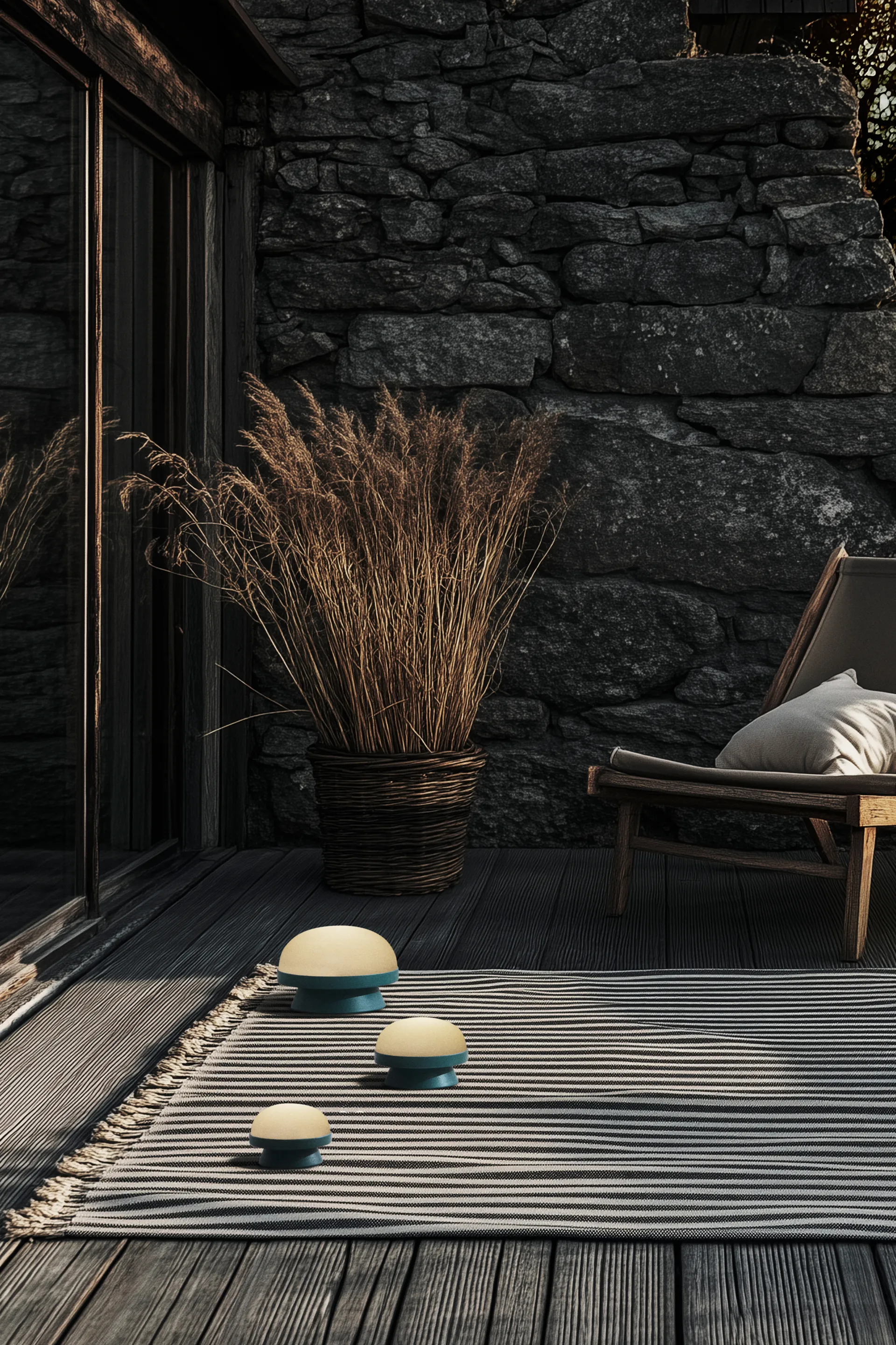 Lampa solarna Soft Spot Dots Ø21 cm, Forest green Rosendahl