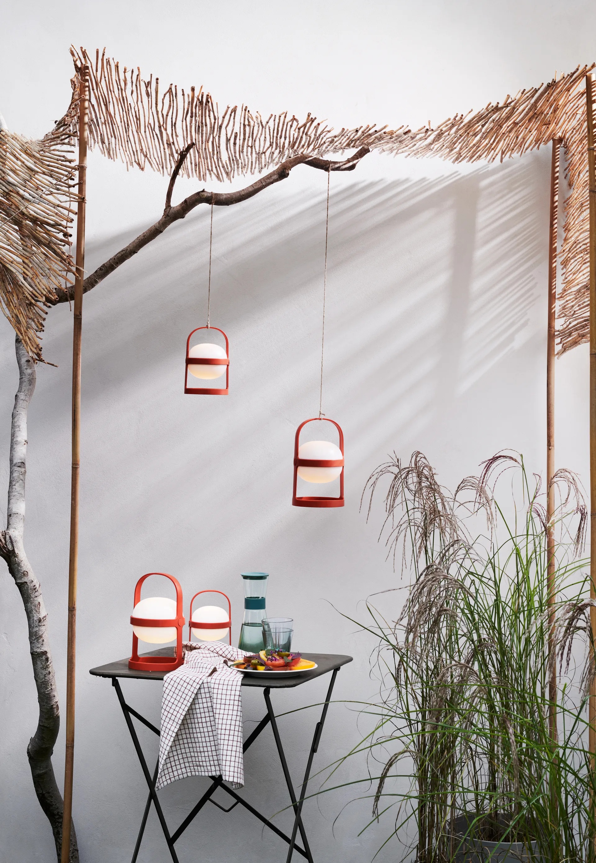Lampa solarna Soft Spot terracotta, 25 cm Rosendahl