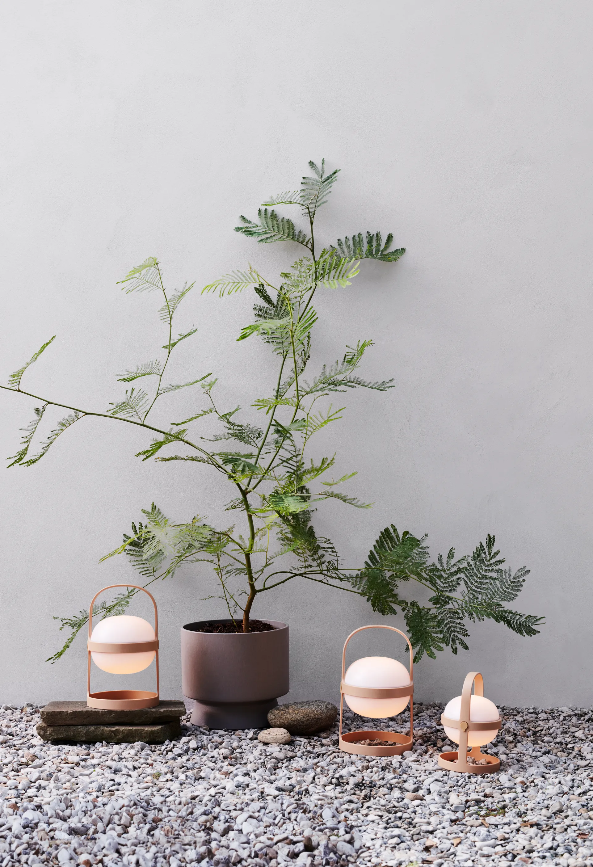 Lampa solarna Soft Spot wheat, 25 cm Rosendahl