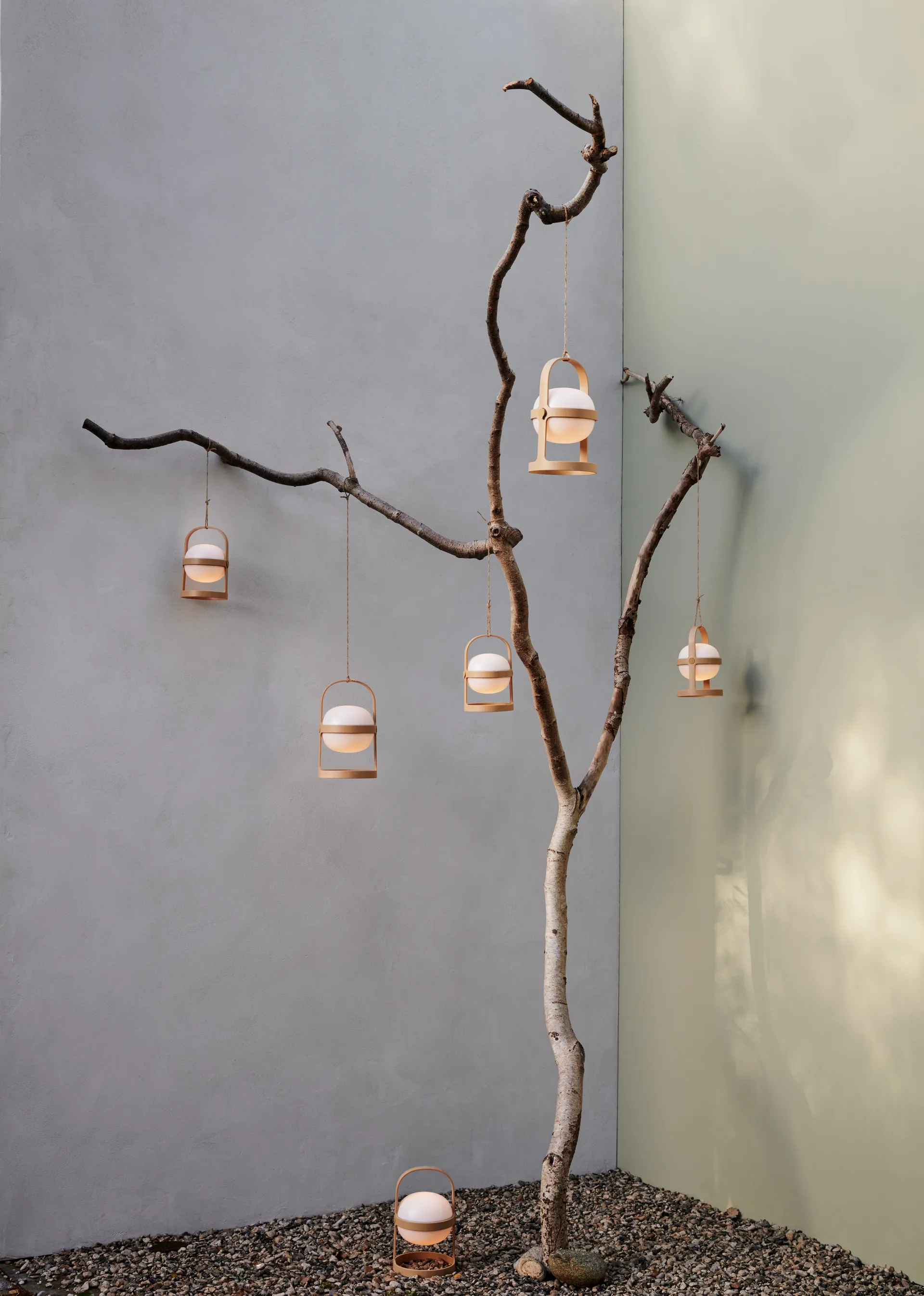 Lampa solarna Soft Spot wheat, 25 cm Rosendahl