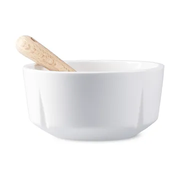 Miseczka na przekąski i łyżeczka Grand Cru - Biała, Ø10,5 cm - Rosendahl