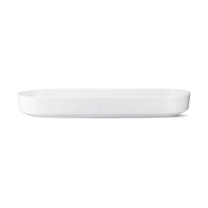Półmisek serwisowy owalny Grand Cru - Biały, 12x34 cm - Rosendahl