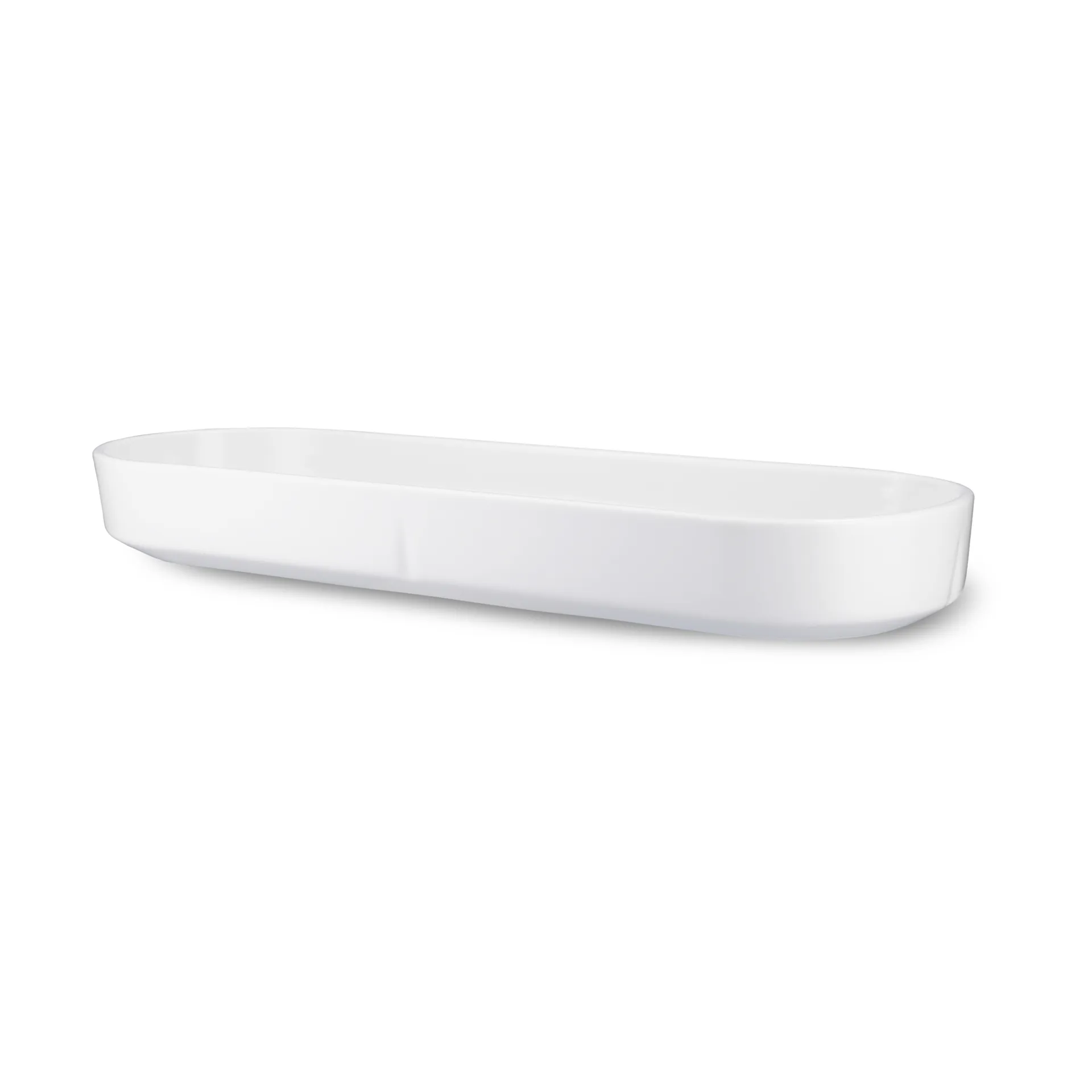 Półmisek serwisowy owalny Grand Cru, Biały, 12x34 cm Rosendahl
