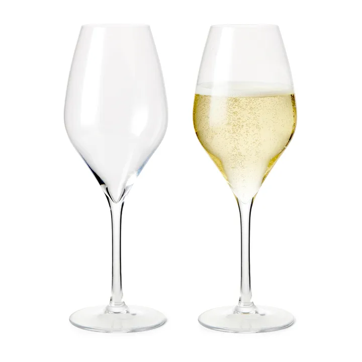 Premium kieliszki do szampana 370 ml, 2‑pak - Przezroczysty - Rosendahl