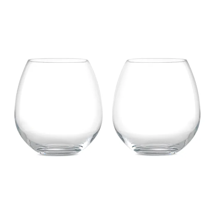 Premium szklanki do wody 520 ml, 2‑pak - Przezroczysty - Rosendahl