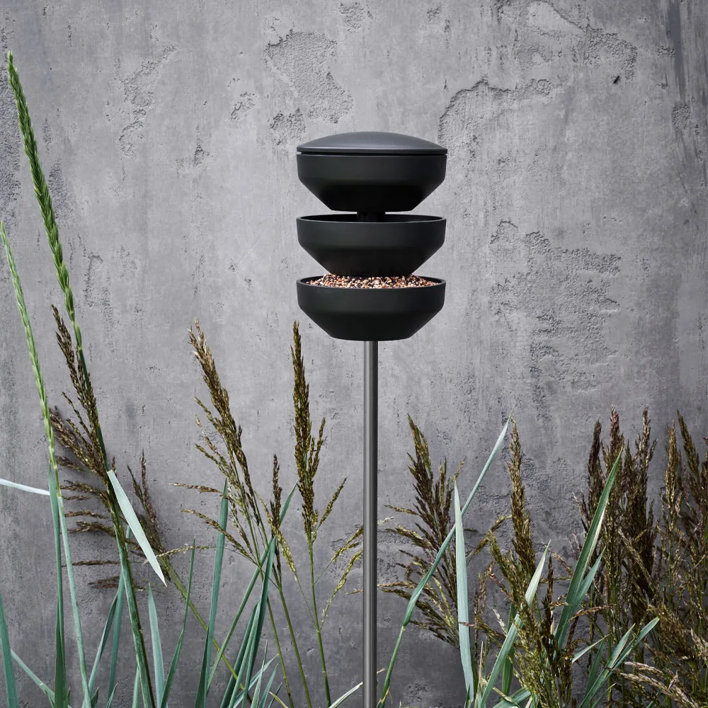 Rosendahl Birds karmnik dla ptaków, zielony, h.12,5 cm Rosendahl