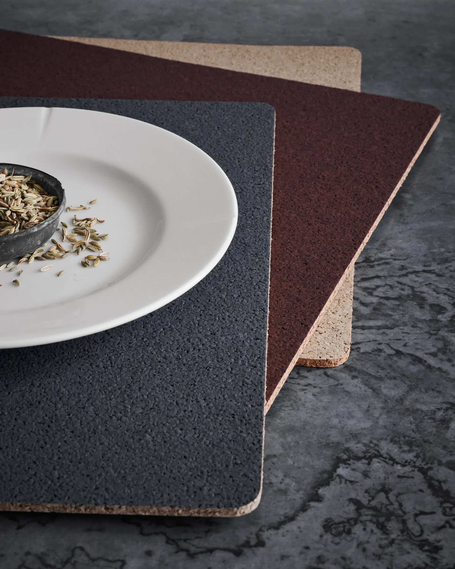 Taca stołowa Corki 43x30 cm, Bordeaux Rosendahl