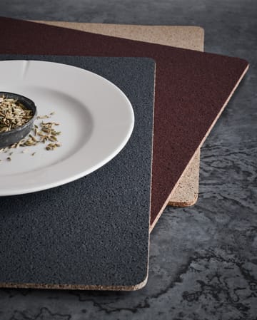 Taca stołowa Corki 43x30 cm - Bordeaux - Rosendahl