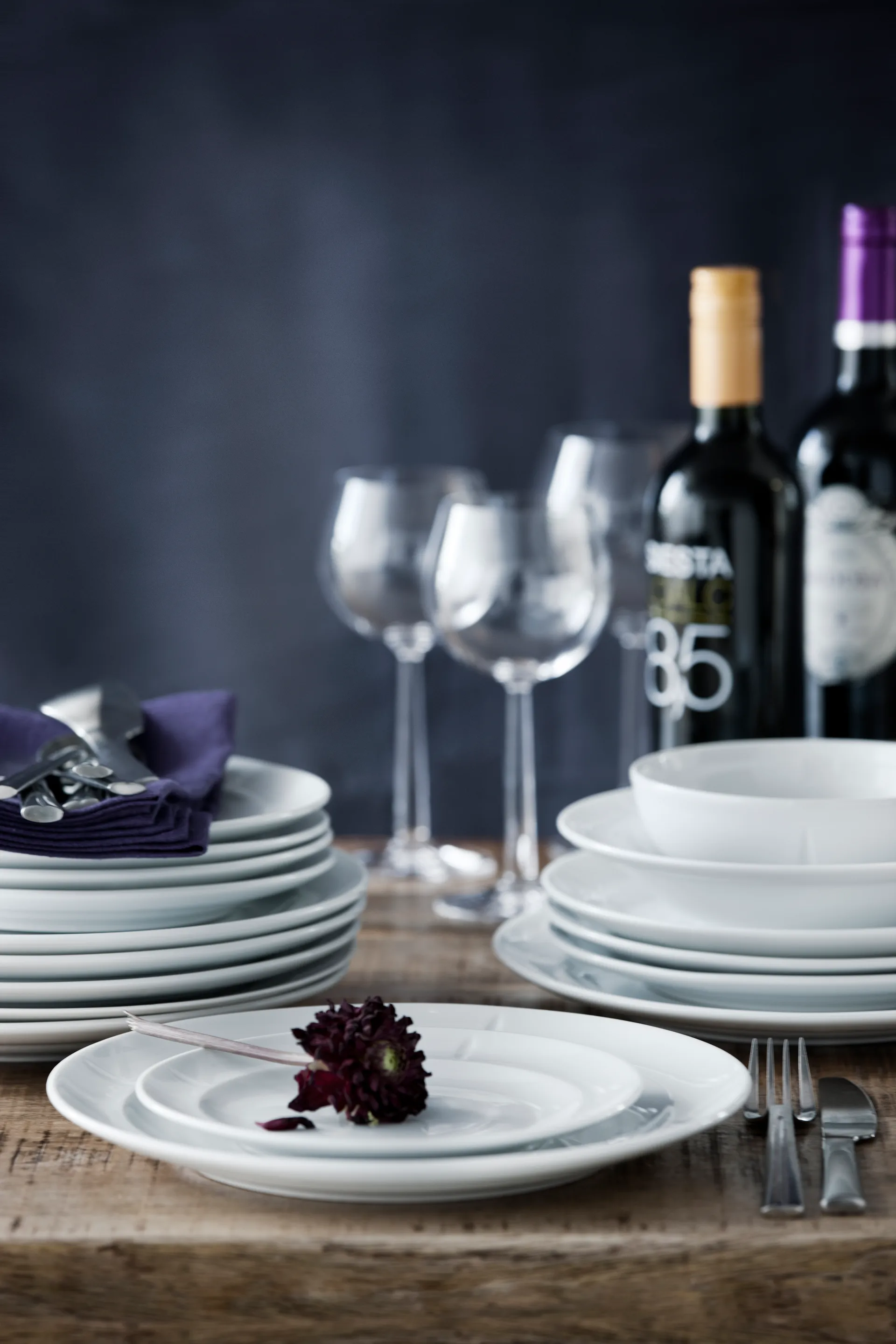 Talerz Grand Cru Soft Ø23 cm, Biały Rosendahl