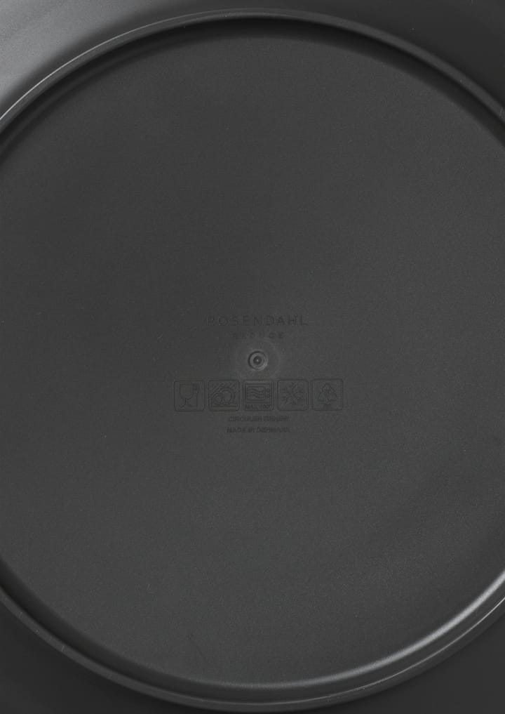 Talerz z melaminy Grand Cru Take Ø26 cm, 2-pak, Szary Rosendahl