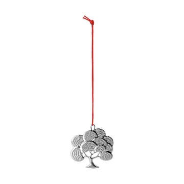 Zawieszka dekoracyjna Karen Blixen oak - Posrebrzana, 6 cm - Rosendahl