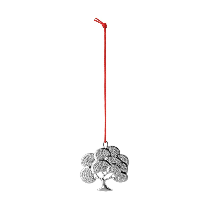Zawieszka dekoracyjna Karen Blixen oak - Posrebrzana, 6 cm - Rosendahl