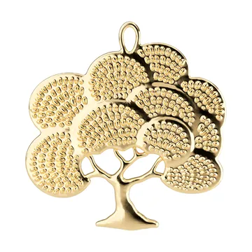 Zawieszka dekoracyjna Karen Blixen oak - Pozłacana, 6 cm - Rosendahl