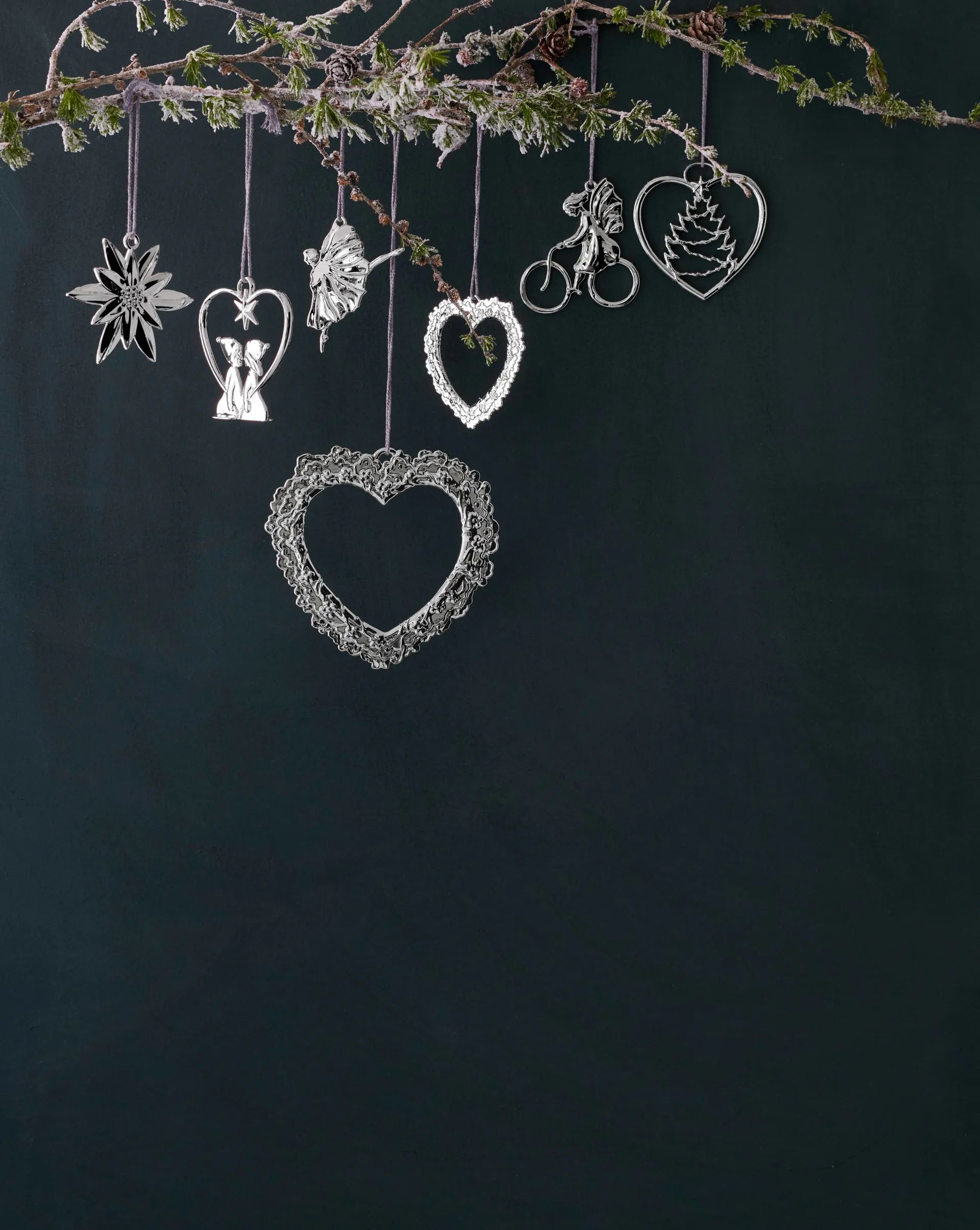 Zawieszka świąteczna z tancerzem Karen Blixen, Srebro Rosendahl