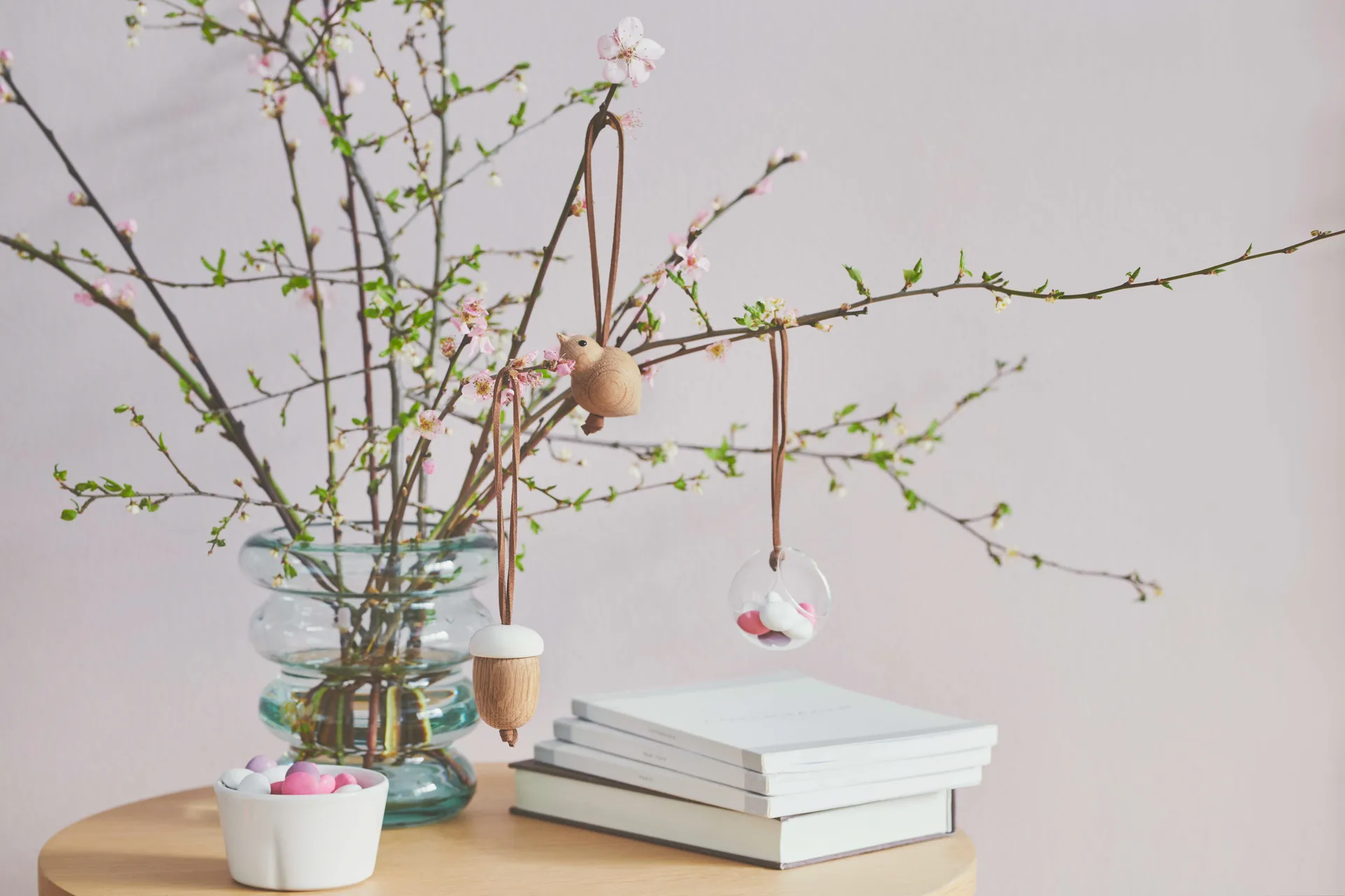 Zawieszka świąteczna z wróblem Forest tales, Dąb Rosendahl