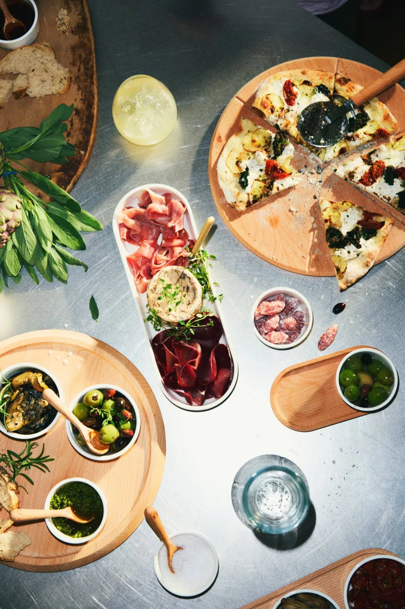 Zestaw do tapas Grand Cru, Biały, 3-częściowy Rosendahl