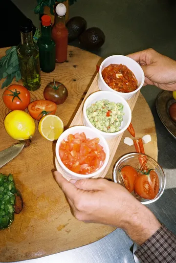 Zestaw do tapas Grand Cru - Biały, 4-częściowy - Rosendahl