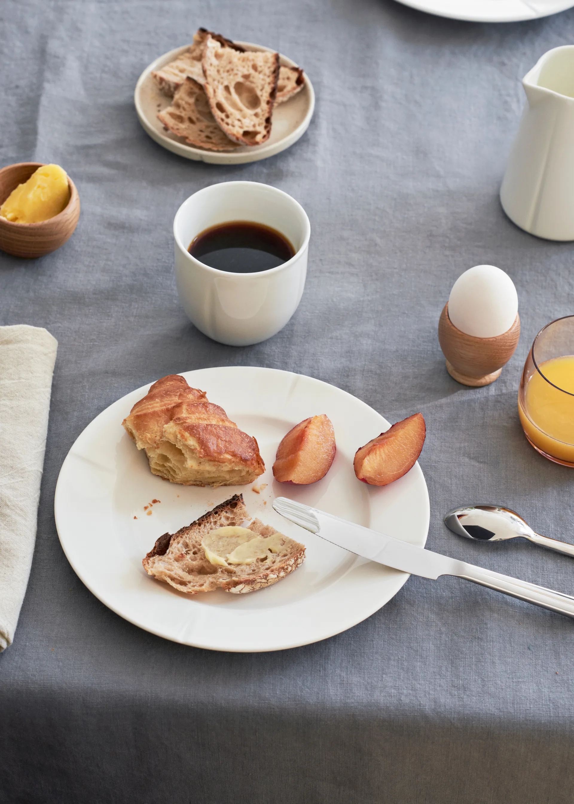 Zestaw zastawy stołowej Grand Cru Soft biały, 16 szt., Biały Rosendahl