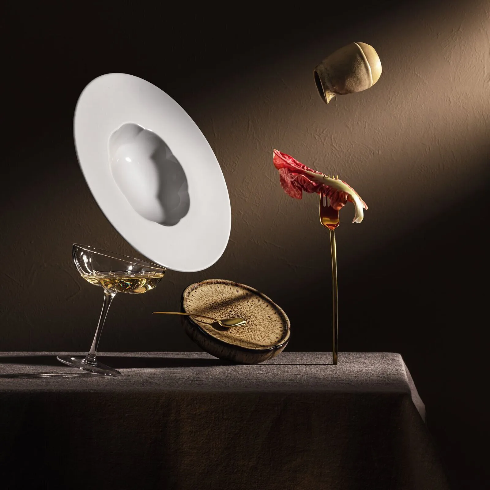 Sonetto Bianco głęboki talerz Ø28 cm, White Rosenthal