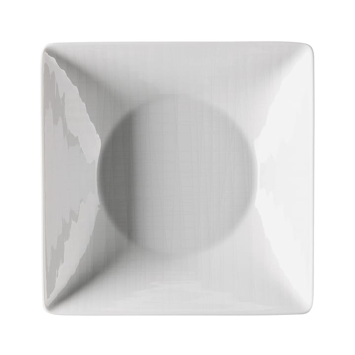 Talerz głęboki kwadratowy Mesh 20 cm, biały Rosenthal