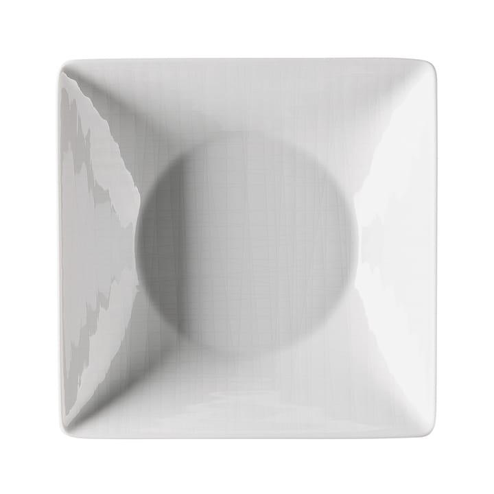 Talerz głęboki kwadratowy Mesh 20 cm - biały - Rosenthal