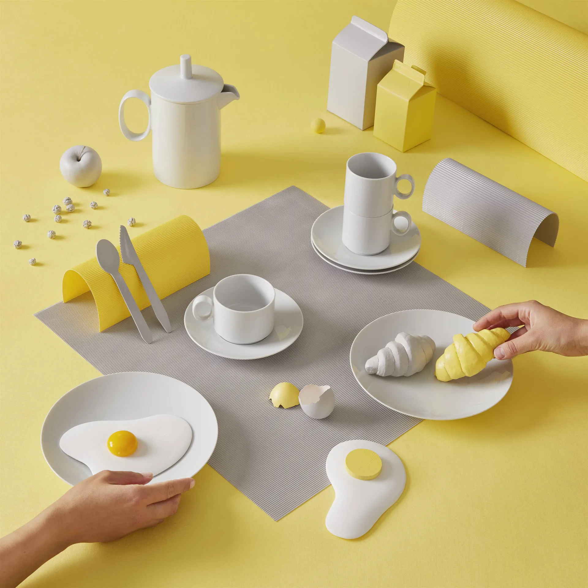 Talerz Loft biały, Ø 22 cm Rosenthal