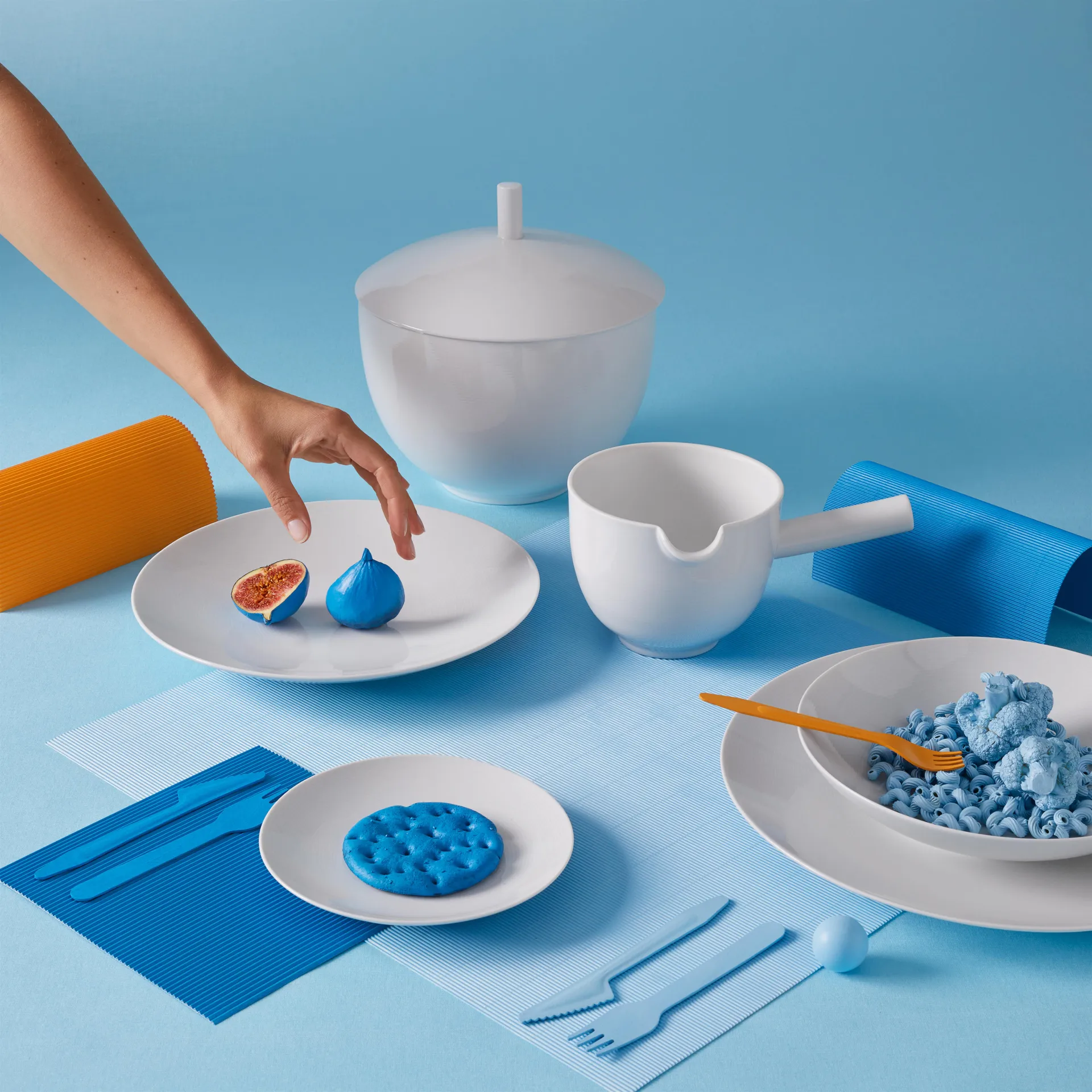 Talerz Loft biały, Ø 28 cm Rosenthal