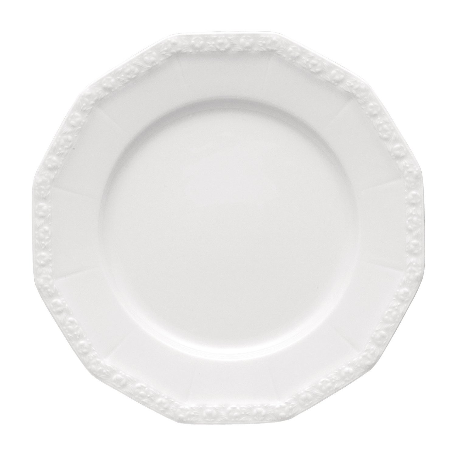 Rosenthal Talerz Maria Ø26 cm Biały | Skandynawski Design | Talerze obiadowe | Biały