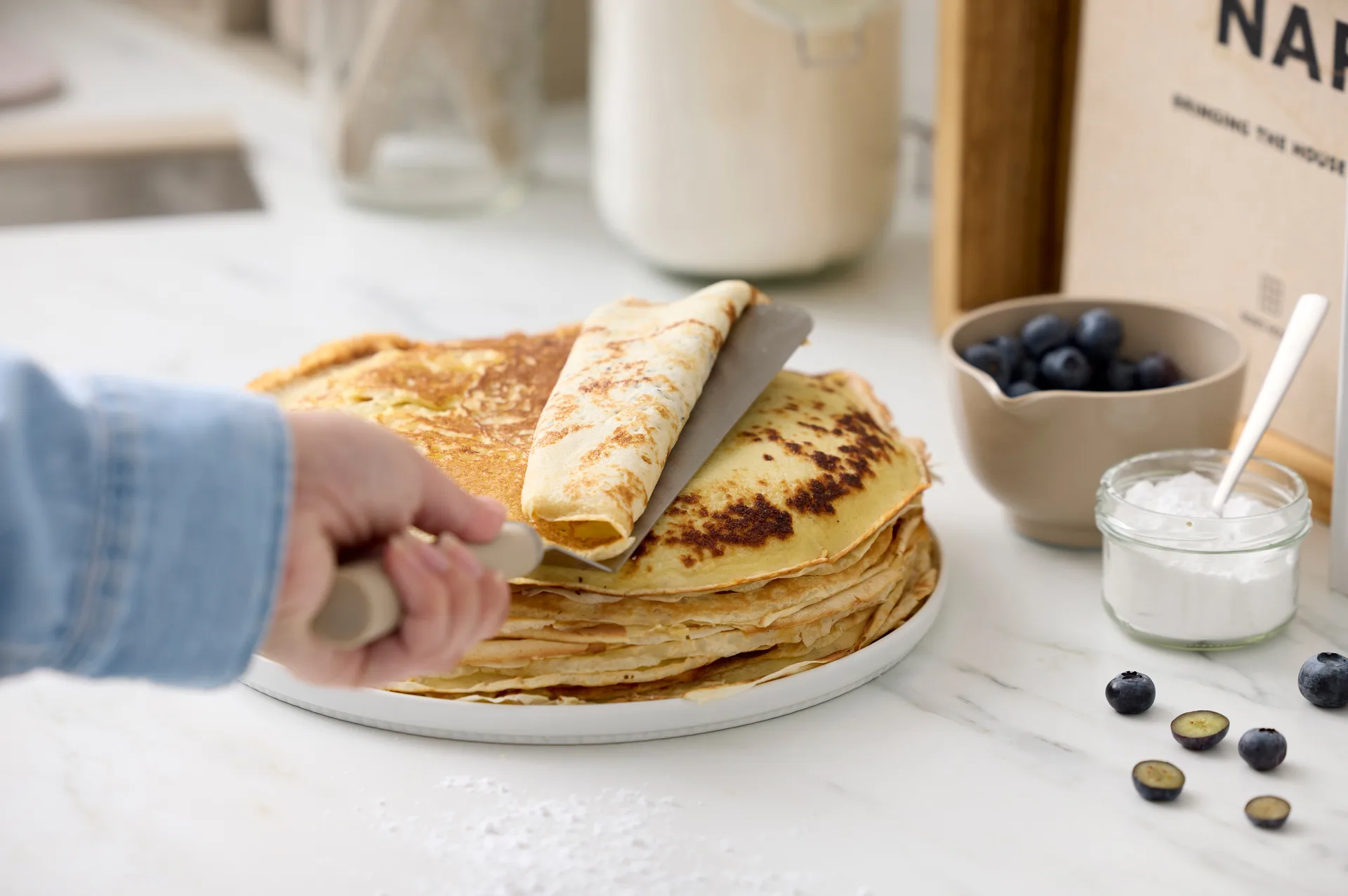 Emma nóż szpachlowy wąski stal 33 cm, Humus Rosti