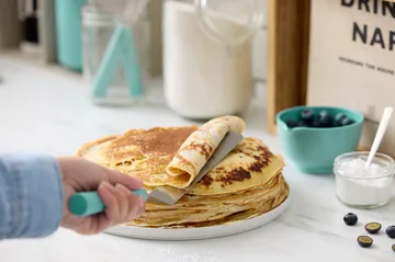 Emma nóż szpachlowy wąski stal 33 cm - Nordic green - Rosti