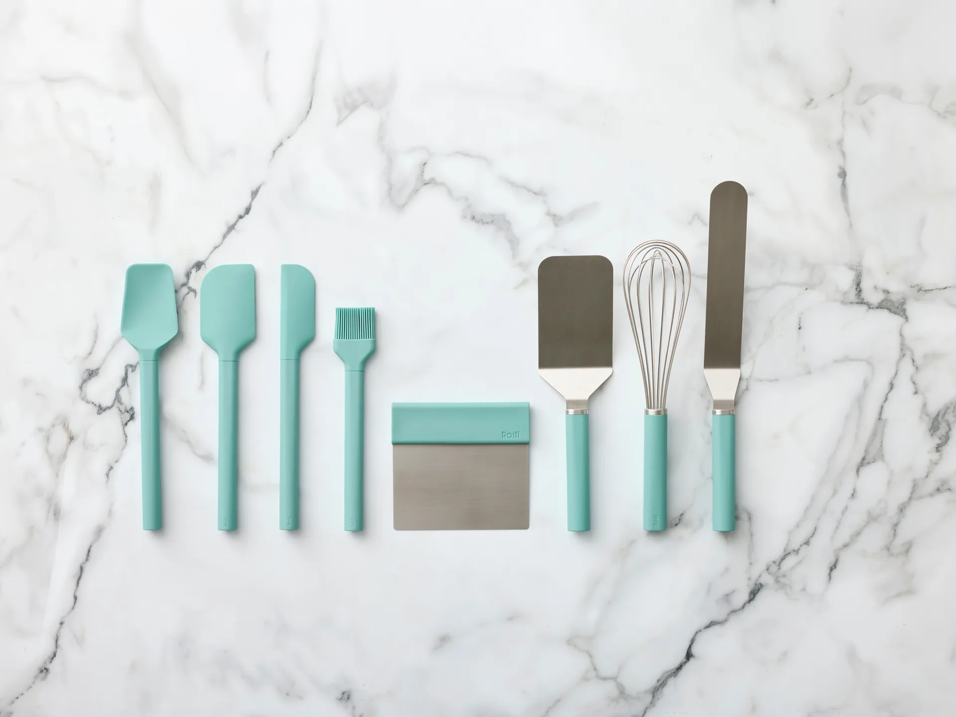 Emma nóż szpachlowy wąski stal 33 cm, Nordic green Rosti