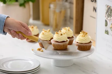 Emma szpatuła/paleta szeroka stal 26 cm - Curry - Rosti